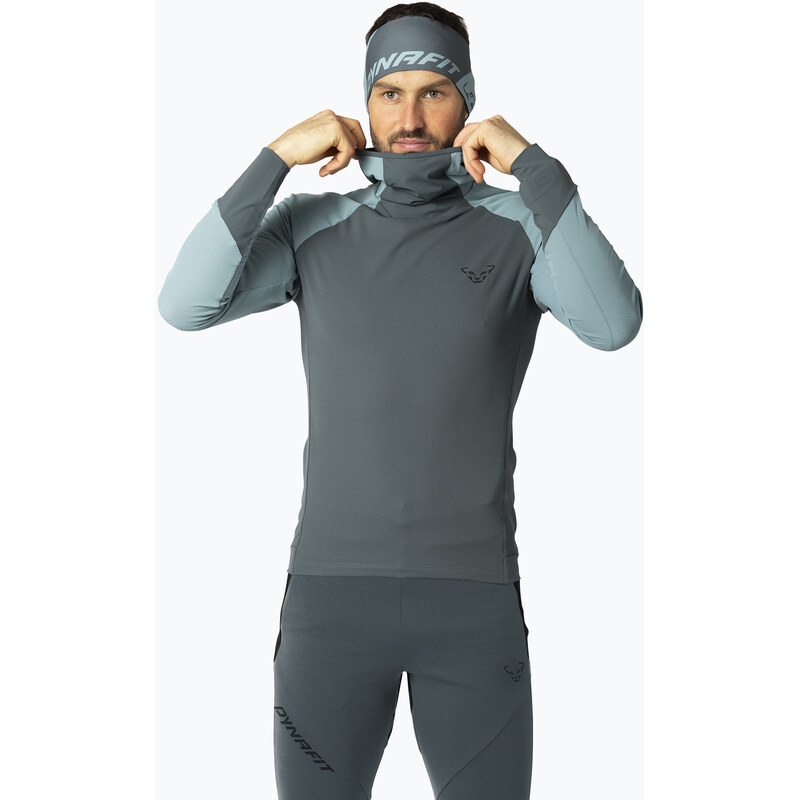 Pánská běžecká mikina DYNAFIT Alpine Hooded smoke blue/0720