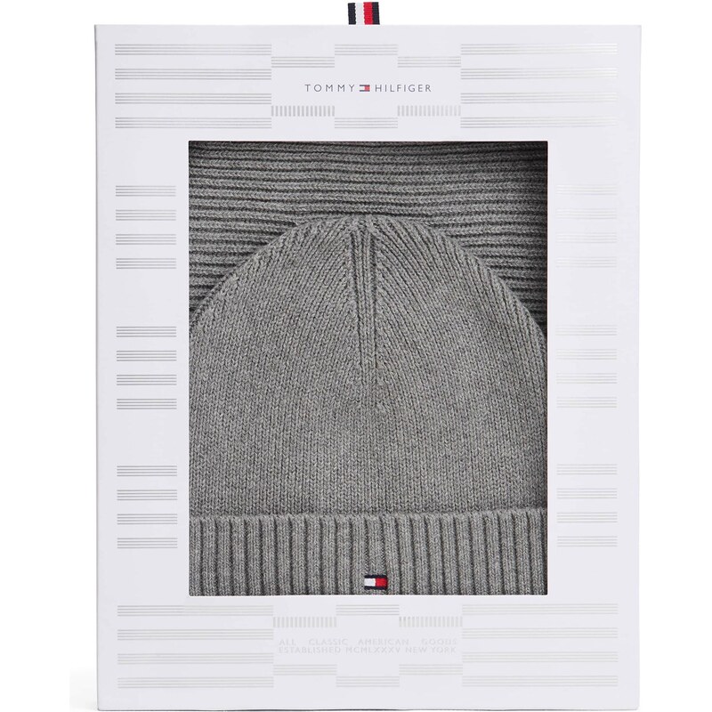TOMMY HILFIGER Čepice šedá