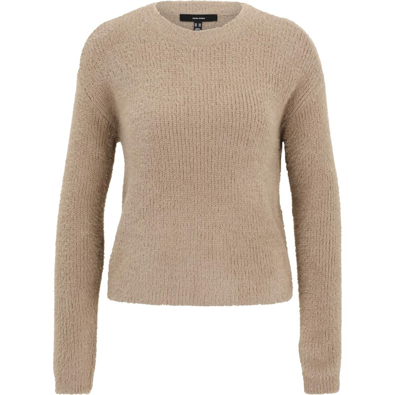 Vero Moda Petite Svetr 'VMPUFF' tmavě béžová