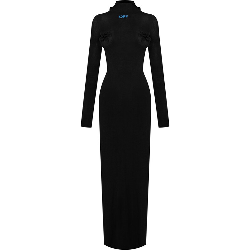 Šaty OFF WHITE Black 7993442 109180622