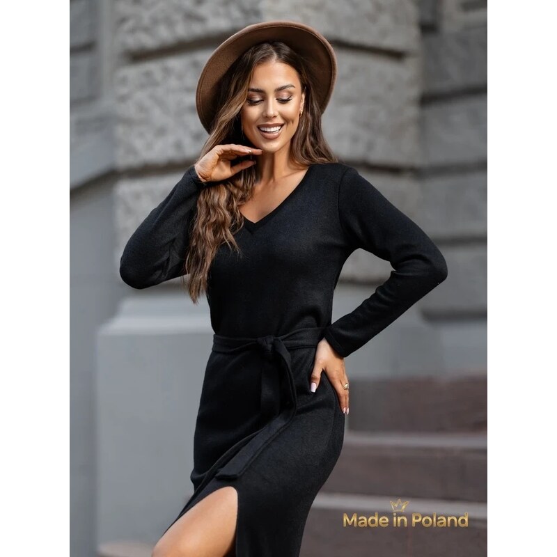 Resti Viscose Womens Midi Sweater Dress