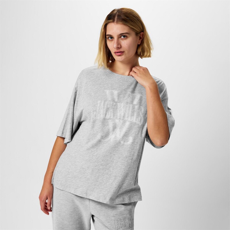 Tričko Jack Wills Grey Marl 6659282 109199504