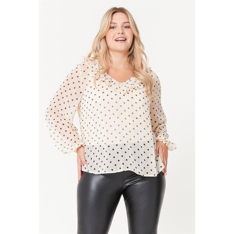 Košile Be You Cream Spot 4434102 109200167