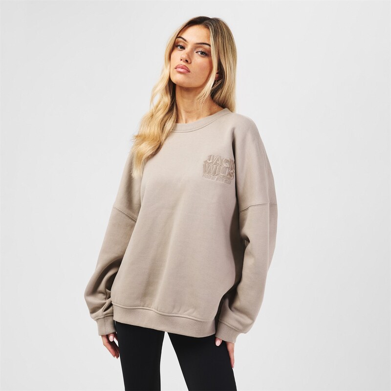 Mikina Jack Wills Taupe 5412822