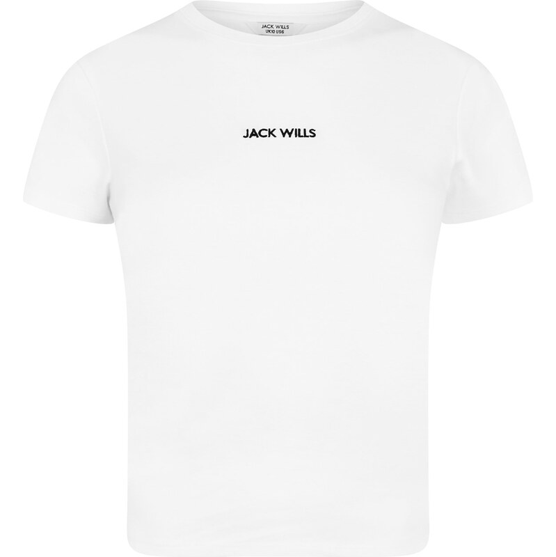 Tričko Jack Wills White 8291401