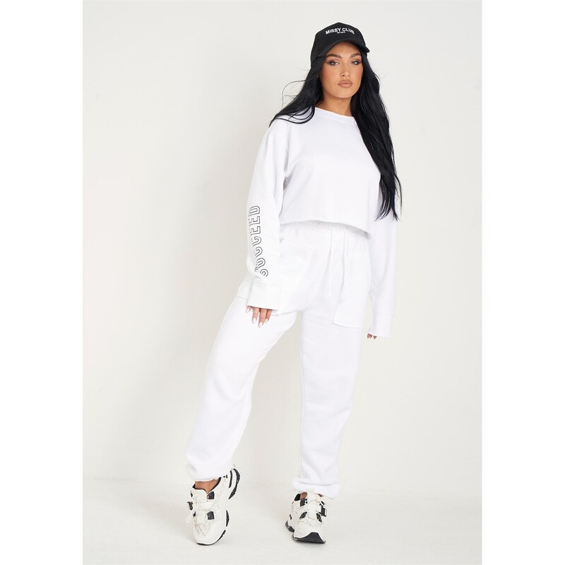 Tepláky Missy Empire White 4945322 109201819
