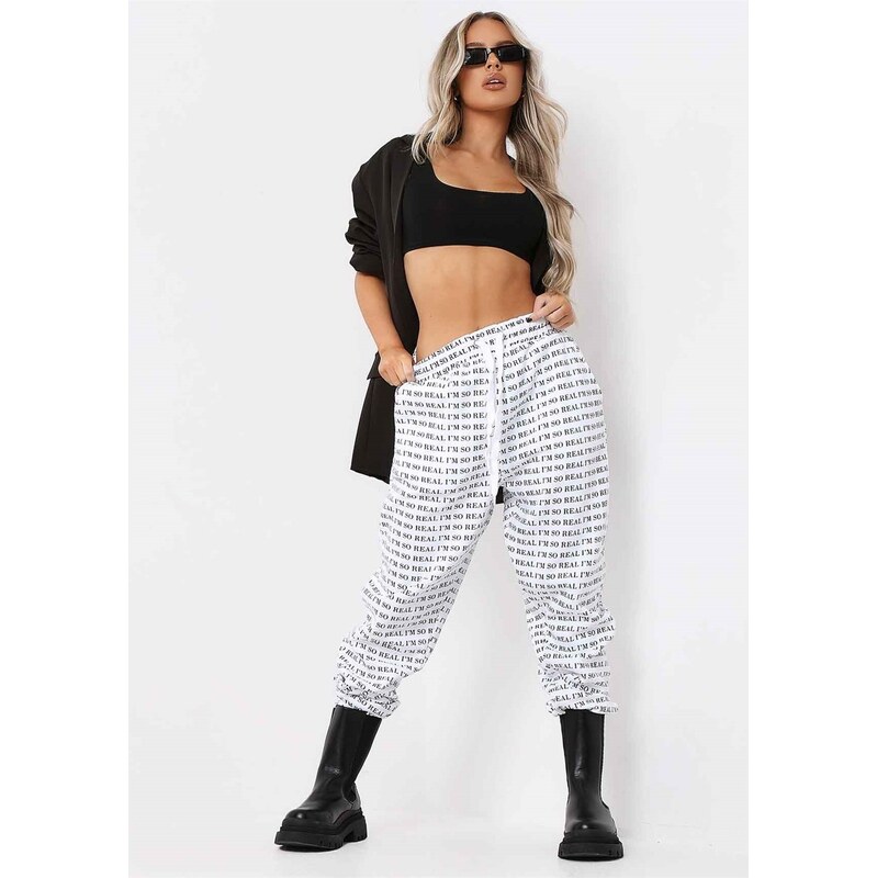 Tepláky Missy Empire White 2140605 109201812