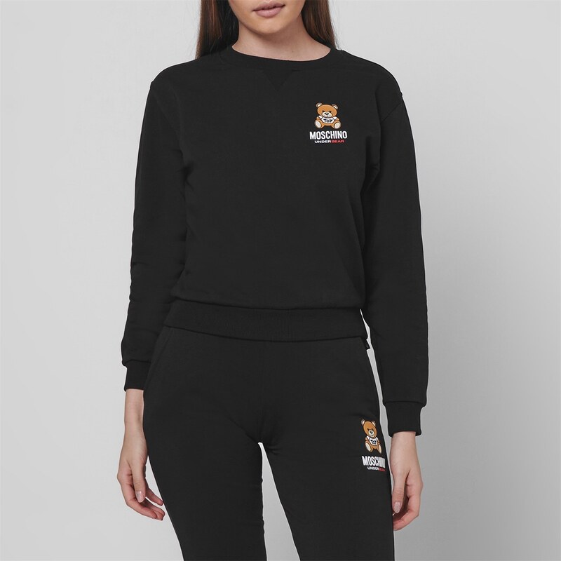 Mikina MOSCHINO Black 0555 9898340 109202694