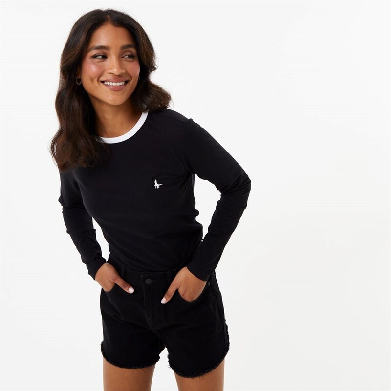 Tričko Jack Wills Black 9048737