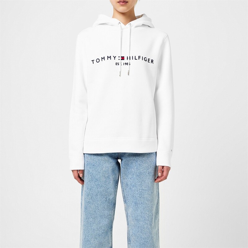 Mikina Tommy Hilfiger WHITE YBR 1550436