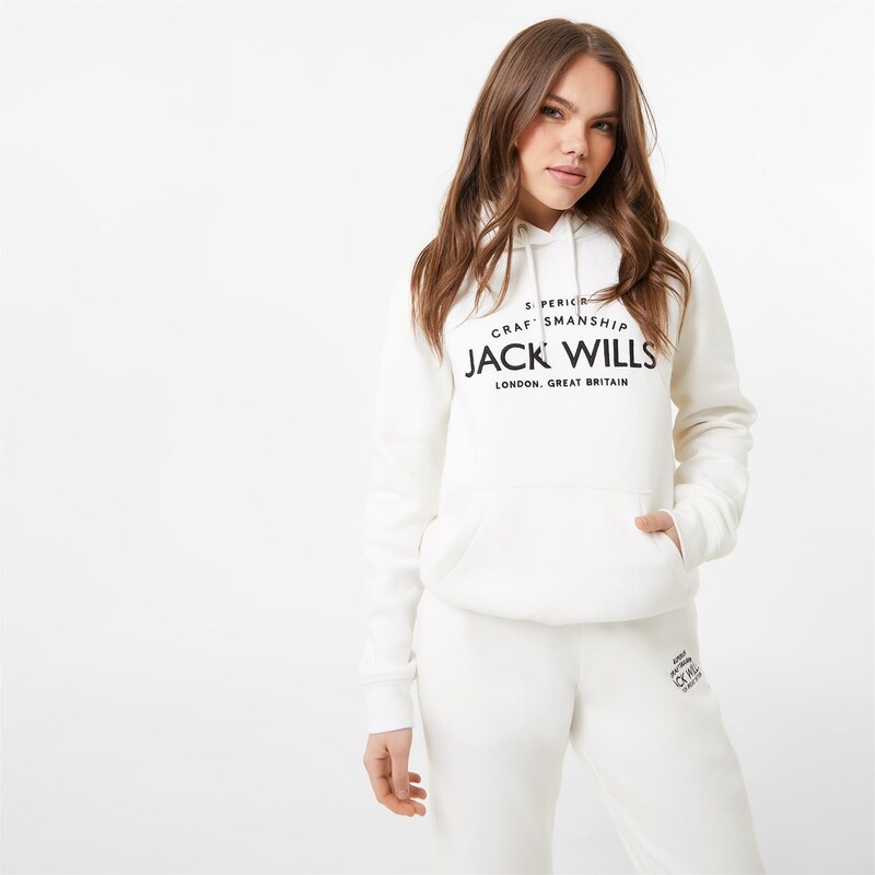 Mikina Jack Wills Vintage White 636670 109203082