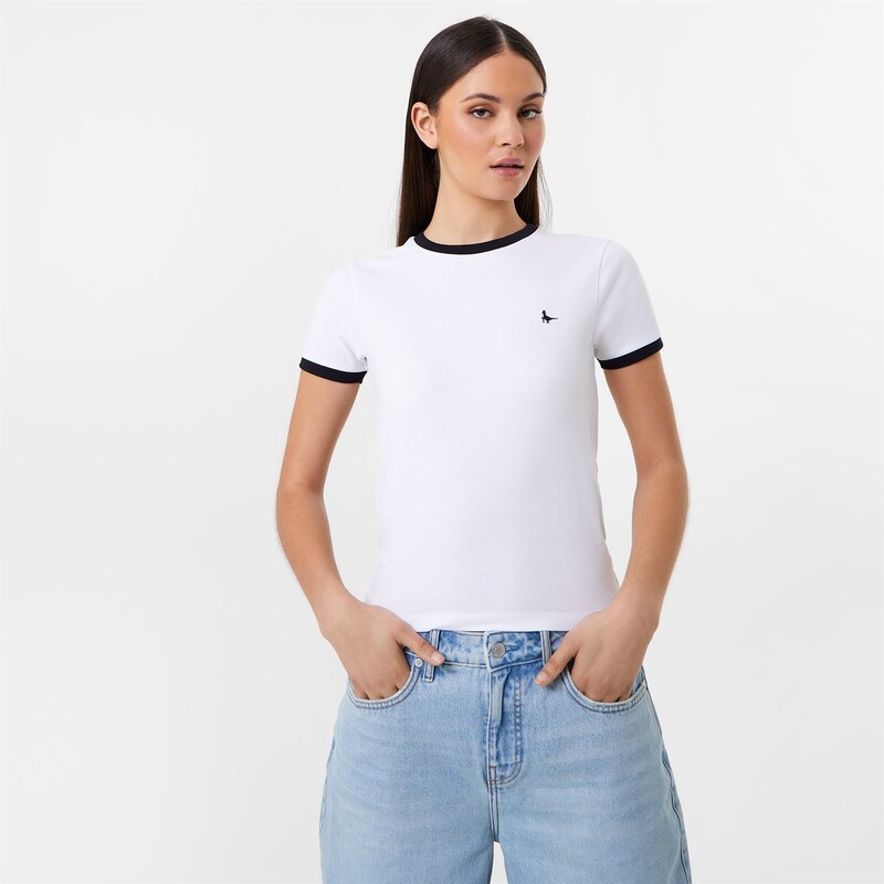Tričko Jack Wills White 4528351 109203102