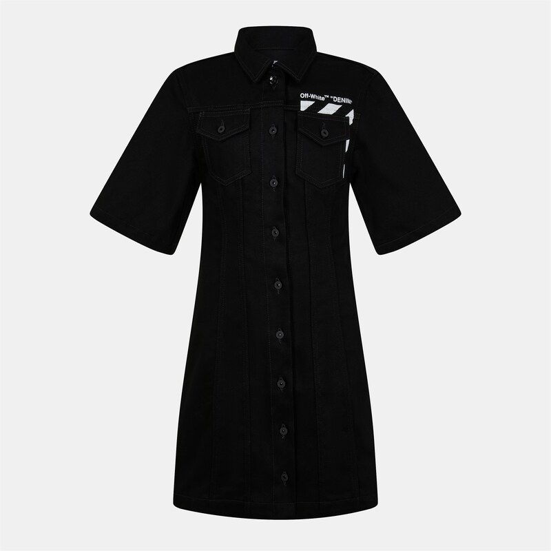 Šaty OFF WHITE Black 6886241 109203165