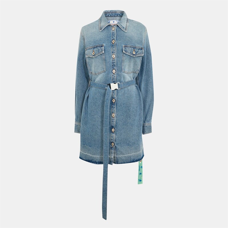 Šaty OFF WHITE Blue 623355 109203166