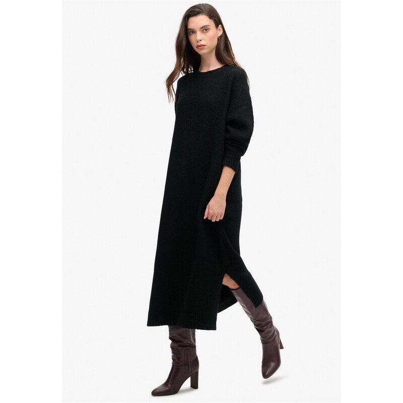 Šaty Superdry Black Twist 370028