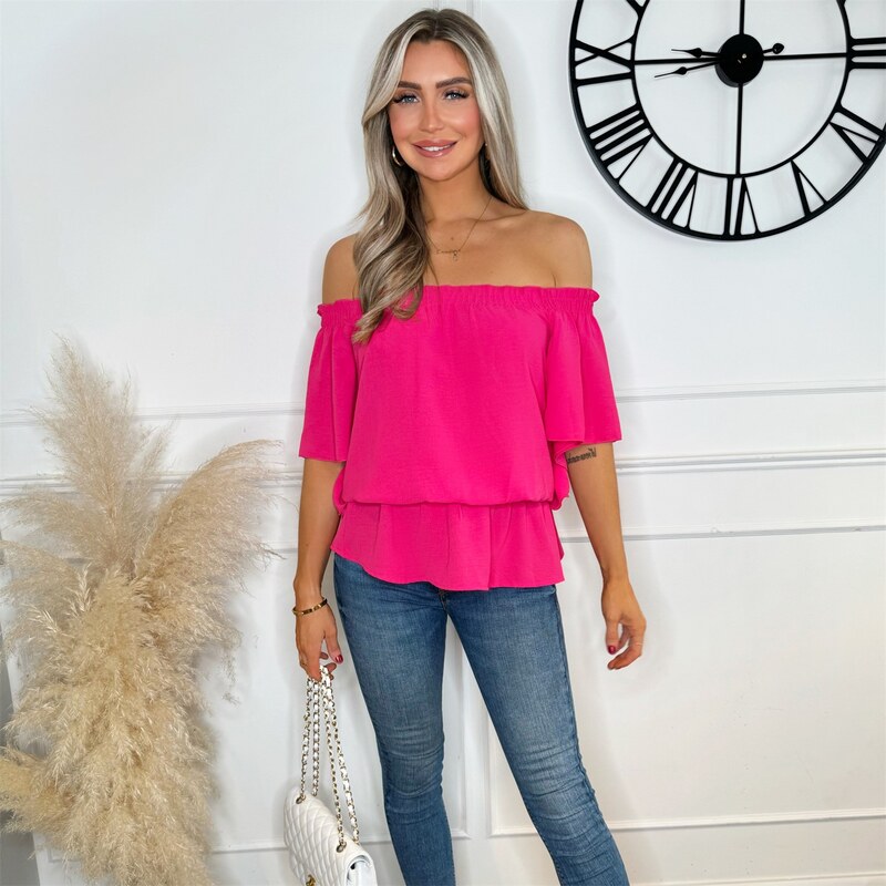 Tričko AX Paris Hot Pink 7168076