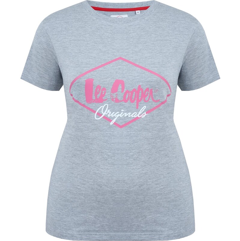 Tričko Lee Cooper Grey Marl 8344226 109204010
