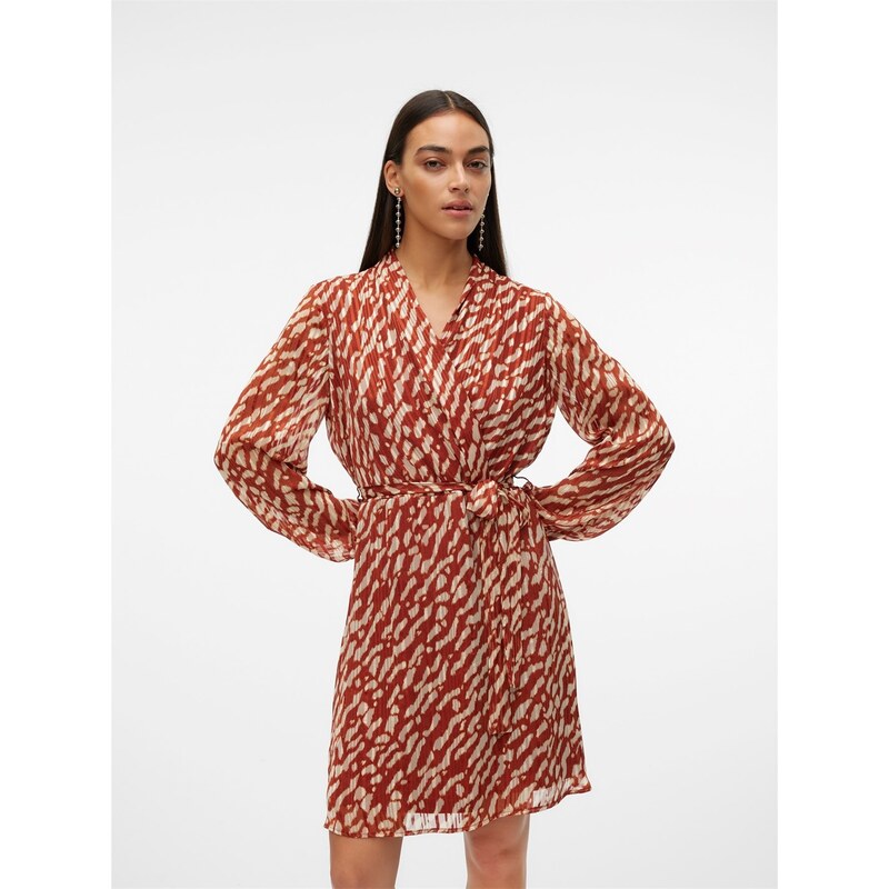 Šaty Vero Moda Fired Brick 1079703