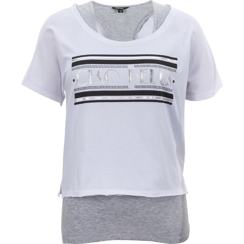 Tričko Golddigga White 803205