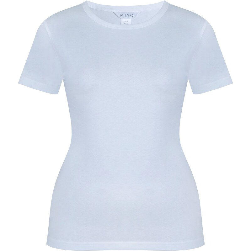 Tričko Miso White Plain 8220061