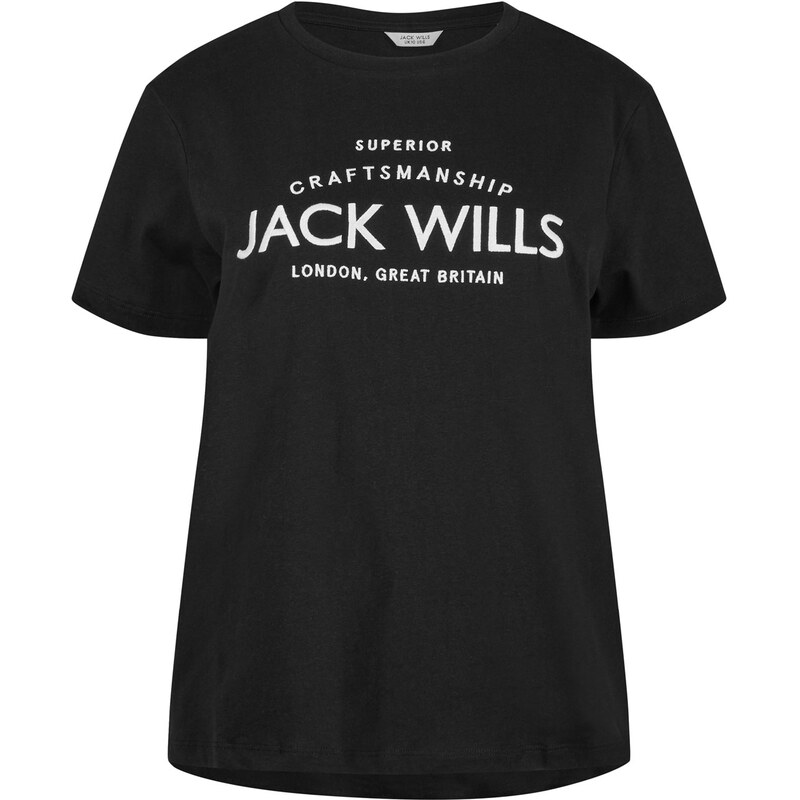 Tričko Jack Wills Black 3361236 109204725