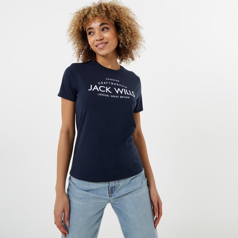 Tričko Jack Wills Navy 3399858