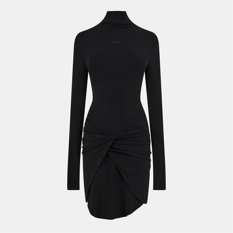 Šaty OFF WHITE Black 7080300 109205791