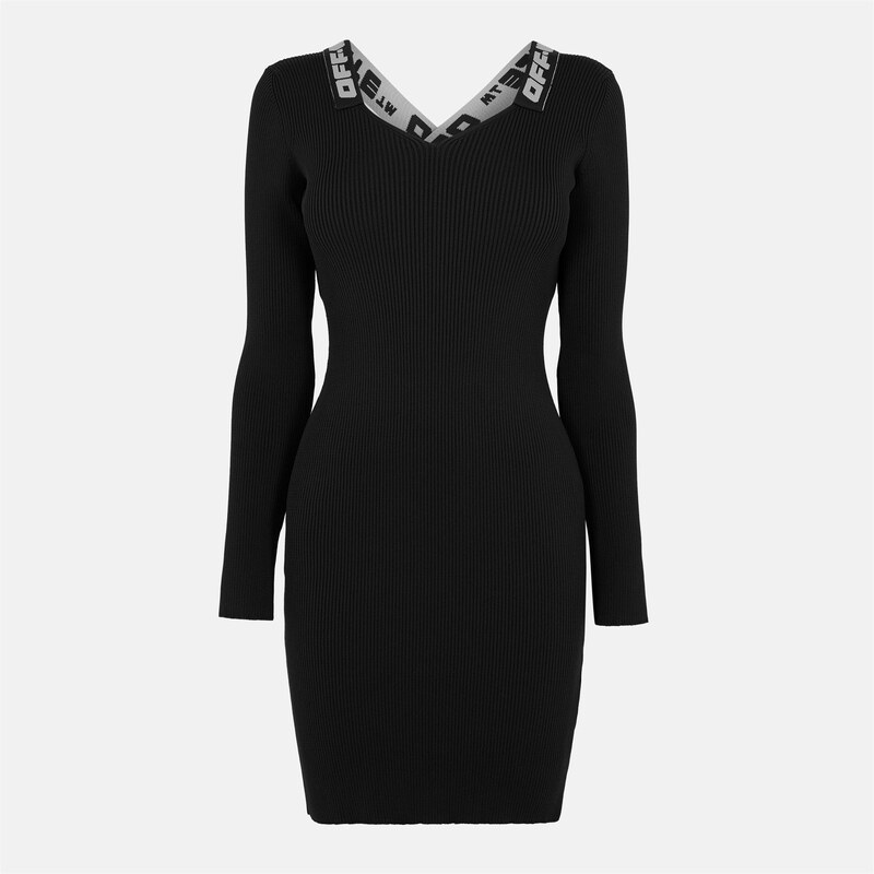 Šaty OFF WHITE Black 3936228 109205781