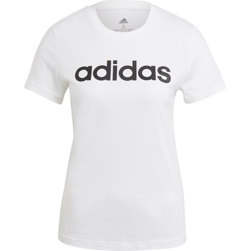 Tričko adidas Linear White 147096