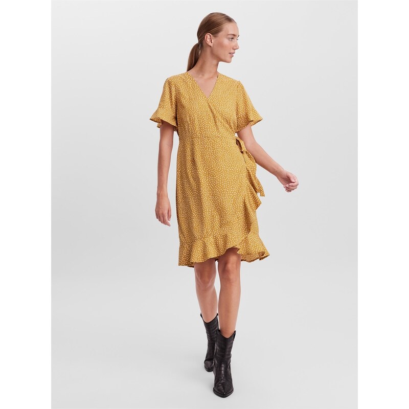 Šaty VERO MODA Harvest Gold 4182596 109205991