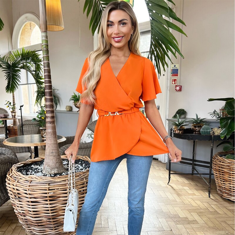 Tričko AX Paris Orange 8695969