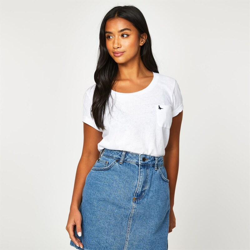 Tričko Jack Wills White 4612695