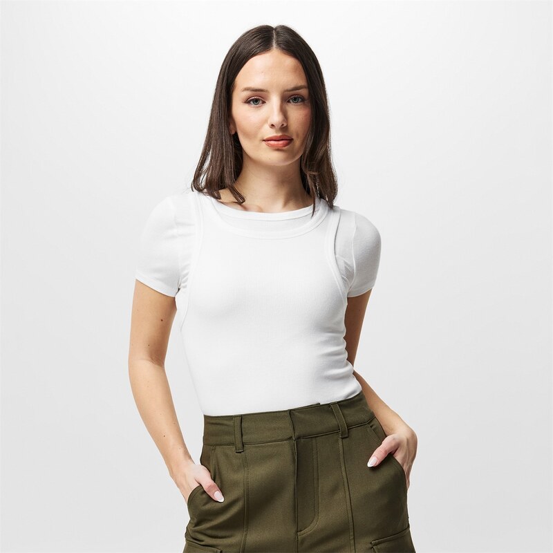 Tričko Jack Wills White 6298251