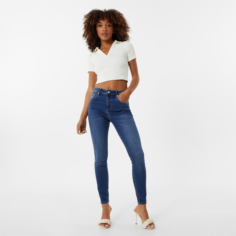 Džíny Jack Wills Mid Indigo 6664921 109206826