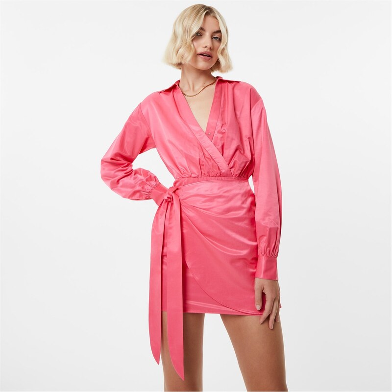 Šaty Jack Wills Hot Pink 5555554