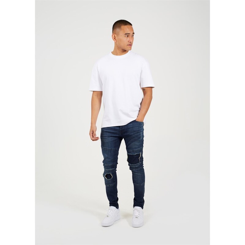 Džíny Brave Soul Dark Blue 8206508