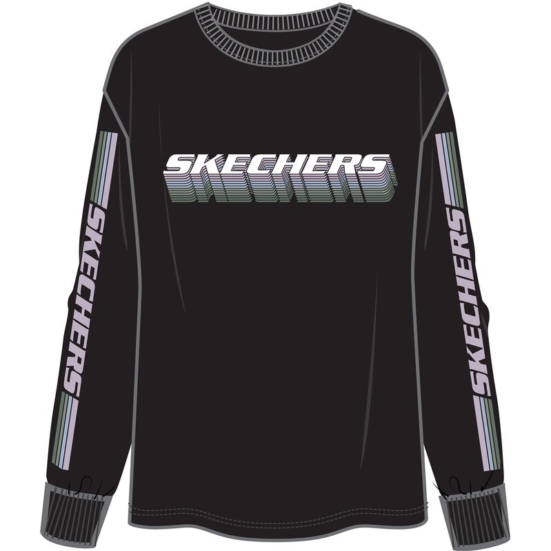 Tričko Skechers Black 9845020 109207398