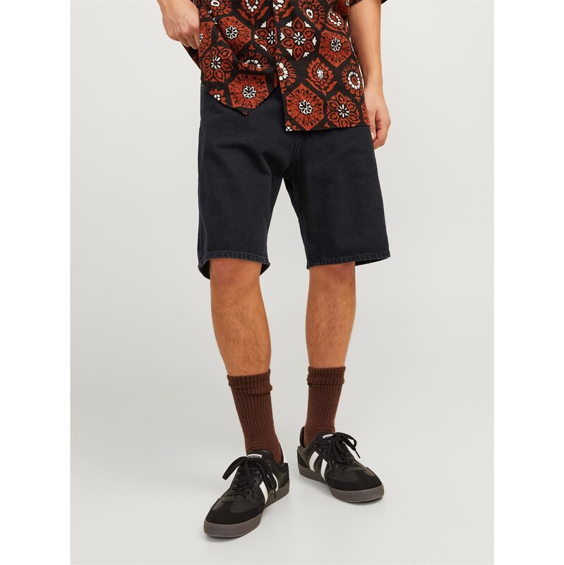 Kraťasy Jack and Jones Black Denim 6359622