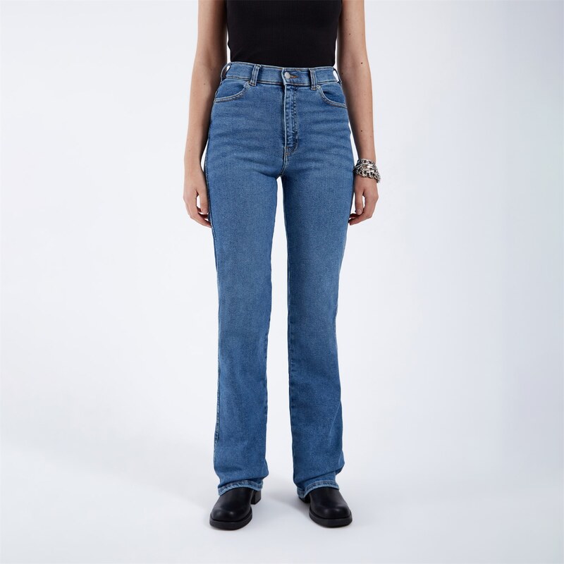 Džíny Dr Denim Cape Sky Worn Hem 6313406 109207731
