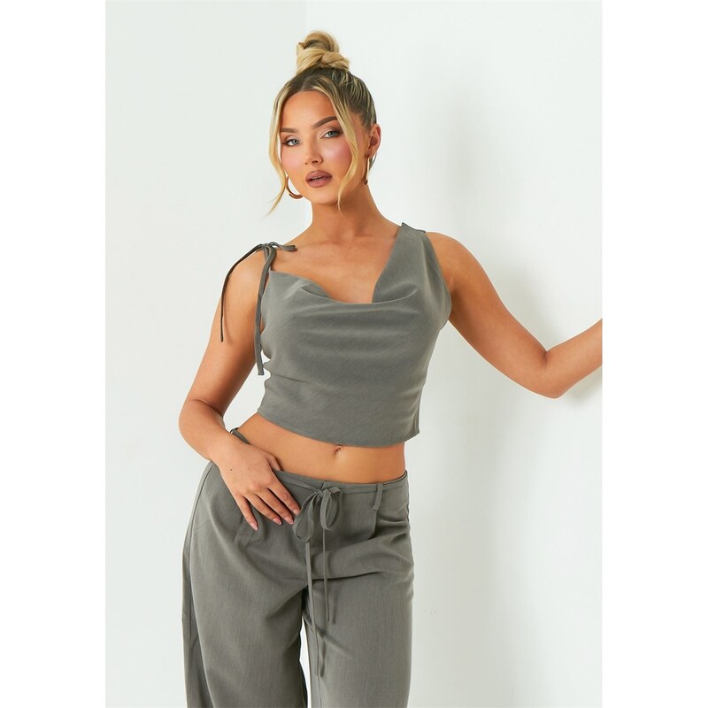 Tričko Missy Empire Grey 7497634