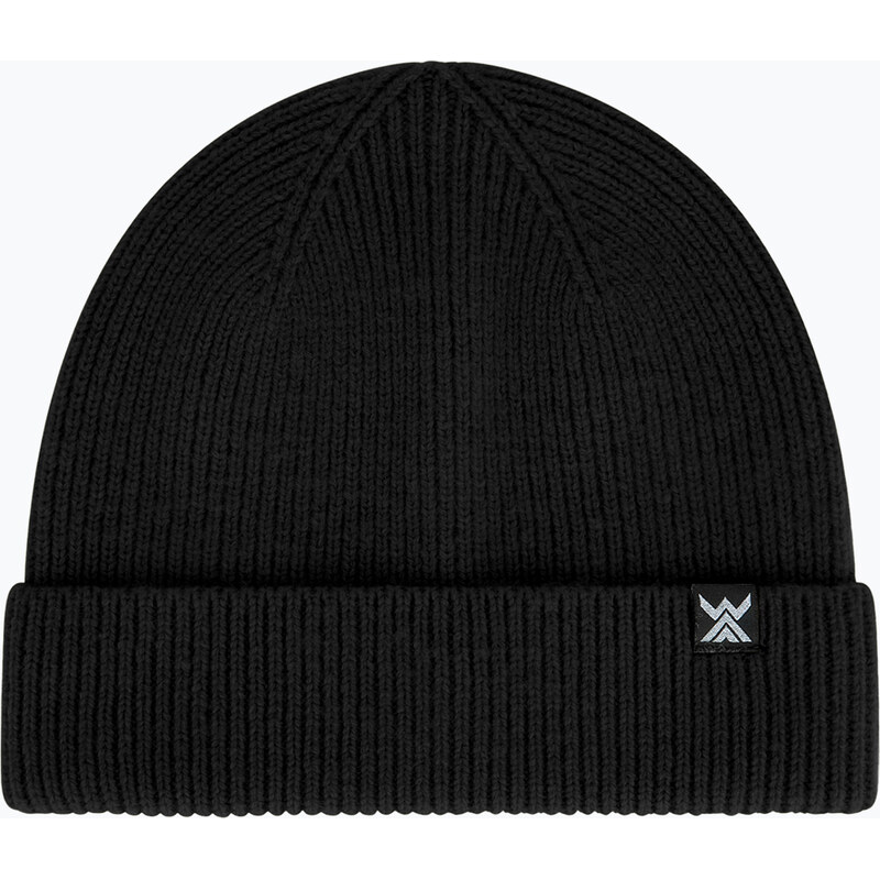 Zimní čepice WOOLCANO Merino HAT0440 černá