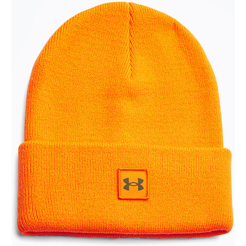 Zimní čepice Under Armour Halftime Cuff squad orange/expedition