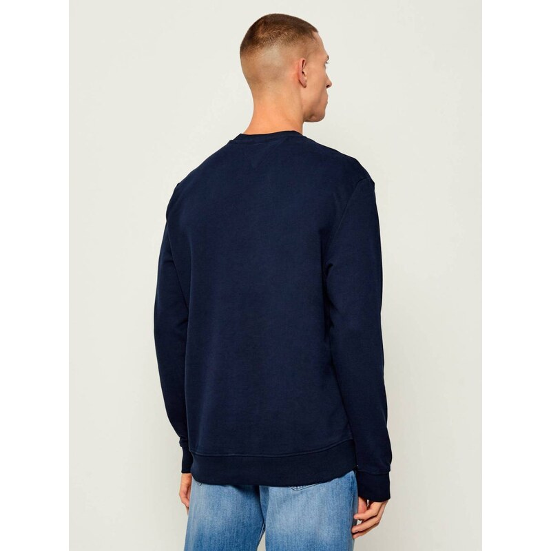 Tommy Jeans pánská modrá mikina