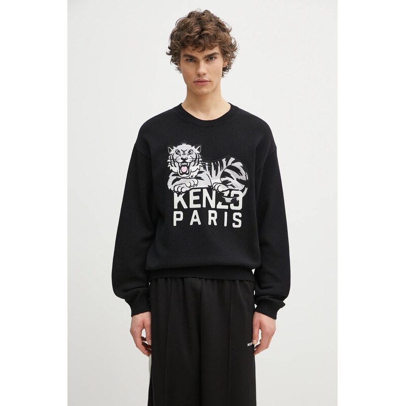 Kenzo Vlněný svetr Kenzo Happy Tiger