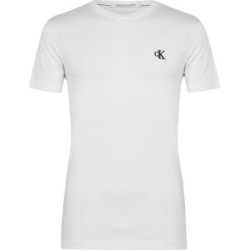 Tričko Calvin Klein Jeans Bright White 8199129