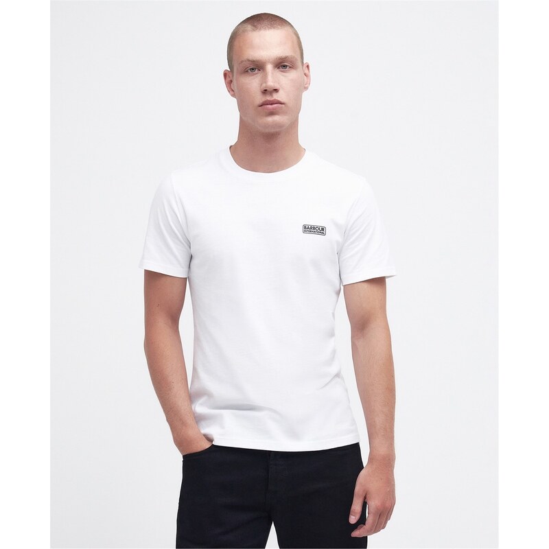 Tričko Barbour International White 8942734