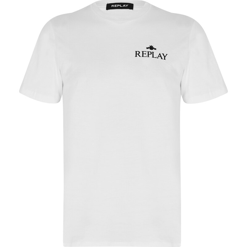 Tričko Replay White 001 974264