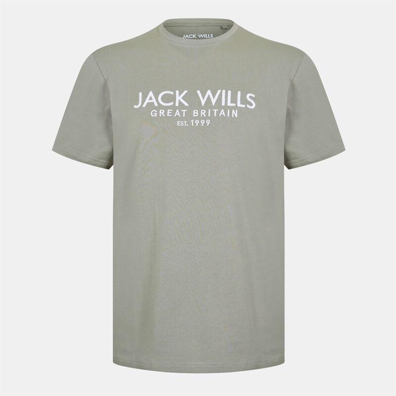 Tričko Jack Wills Silver Sage 2846759