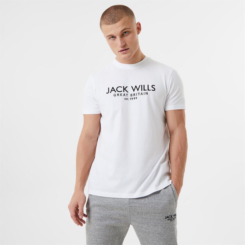 Tričko Jack Wills White 7536800