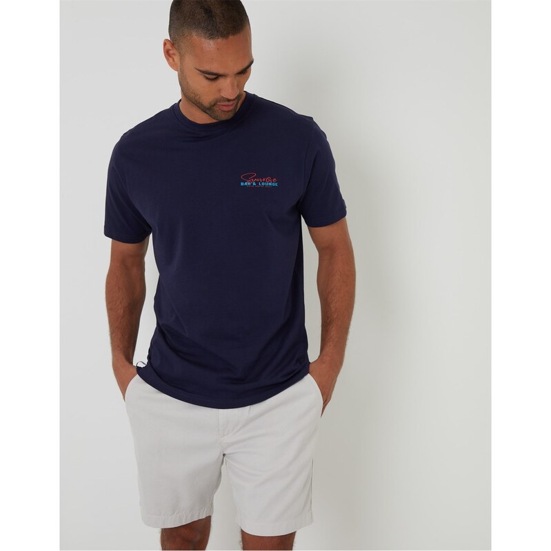 Tričko Threadbare Navy 1864456